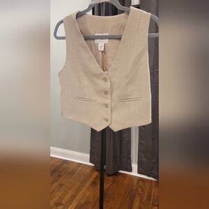 House of Harlow 1960 Tan Vest